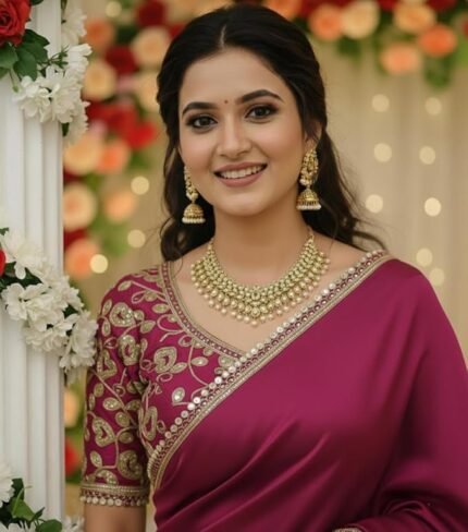 Satin Silk Saree