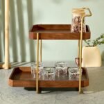 A premium cabinet storage shelf