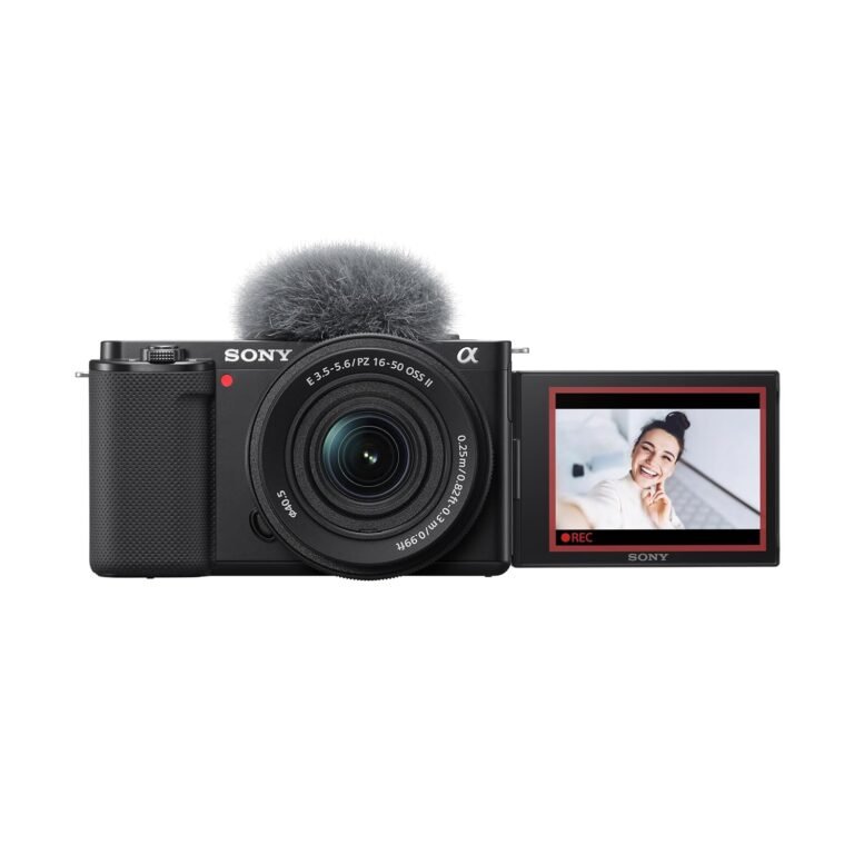 24.2 MP Interchangeable-Lens Mirrorless vlog Camera