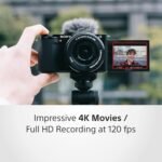 24.2 MP Interchangeable-Lens Mirrorless vlog Camera