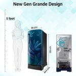Samsung 183 L 4 Star Digital Inverter Direct-Cool Single Door Refrigerator